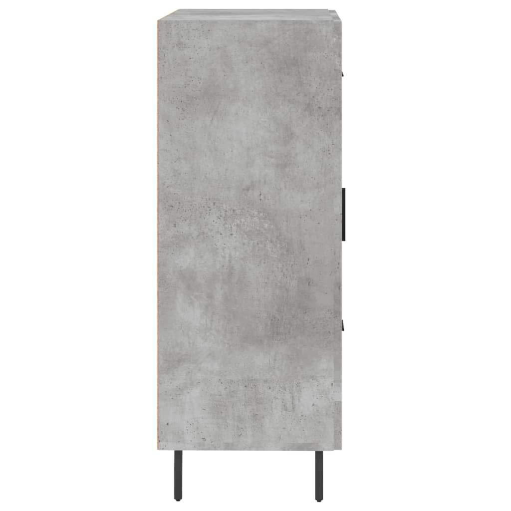 Sideboard Concrete Grey 69.5x34x90 cm Engineered Wood