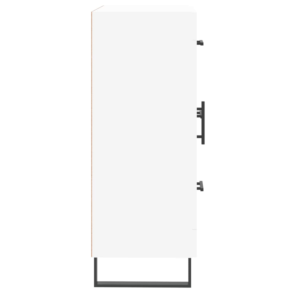 Sideboard White 69.5x34x90 cm Engineered Wood