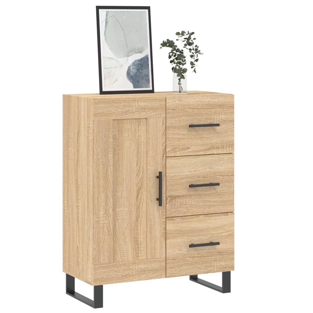 Sideboard Sonoma Oak 69.5x34x90 cm Engineered Wood