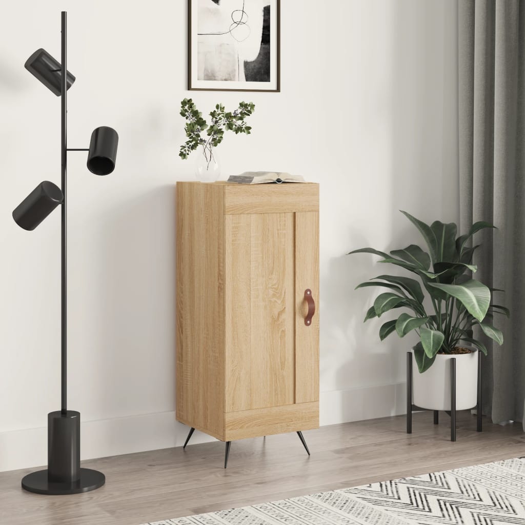 Sideboard Sonoma Oak 34.5x34x90 cm Engineered Wood