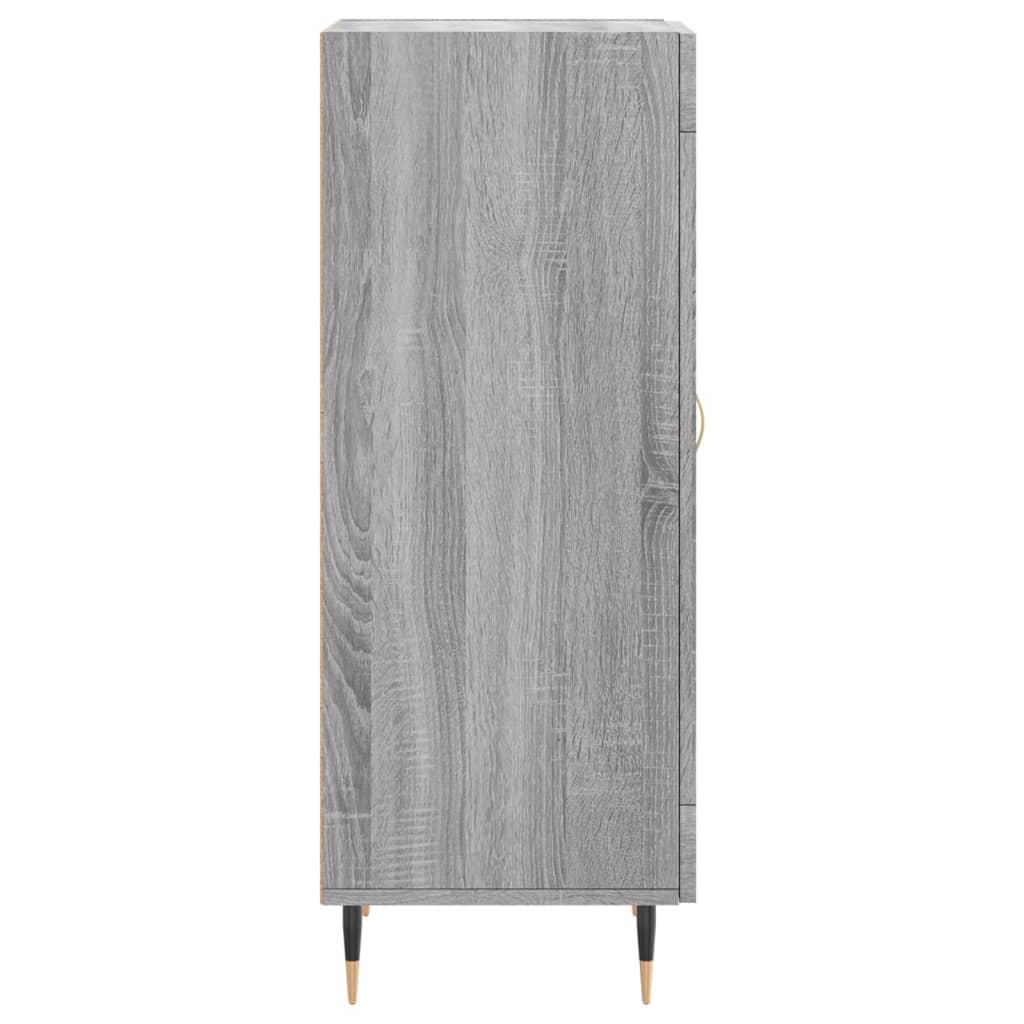 Sideboard Grey Sonoma 34.5x34x90 cm Engineered Wood