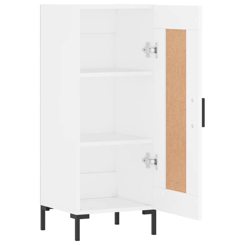 Sideboard White 34.5x34x90 cm Engineered Wood