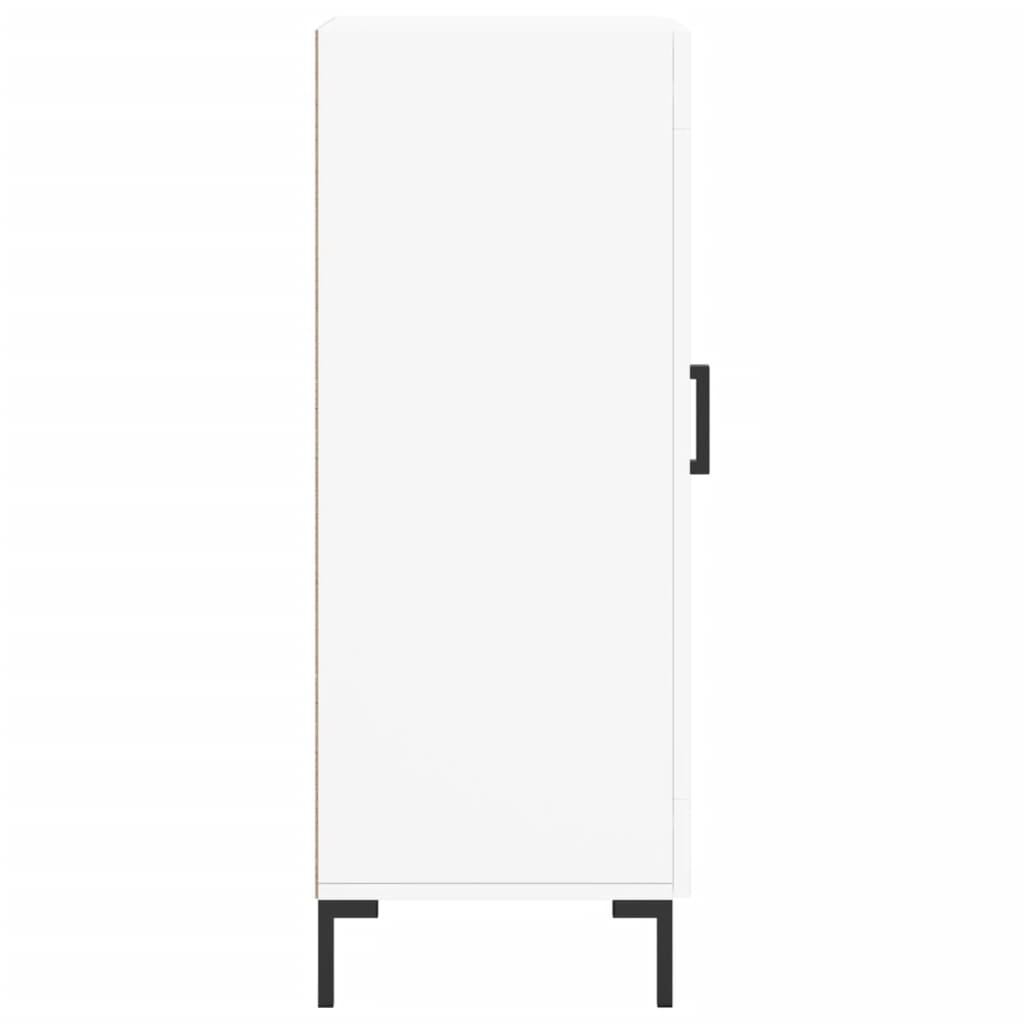 Sideboard White 34.5x34x90 cm Engineered Wood