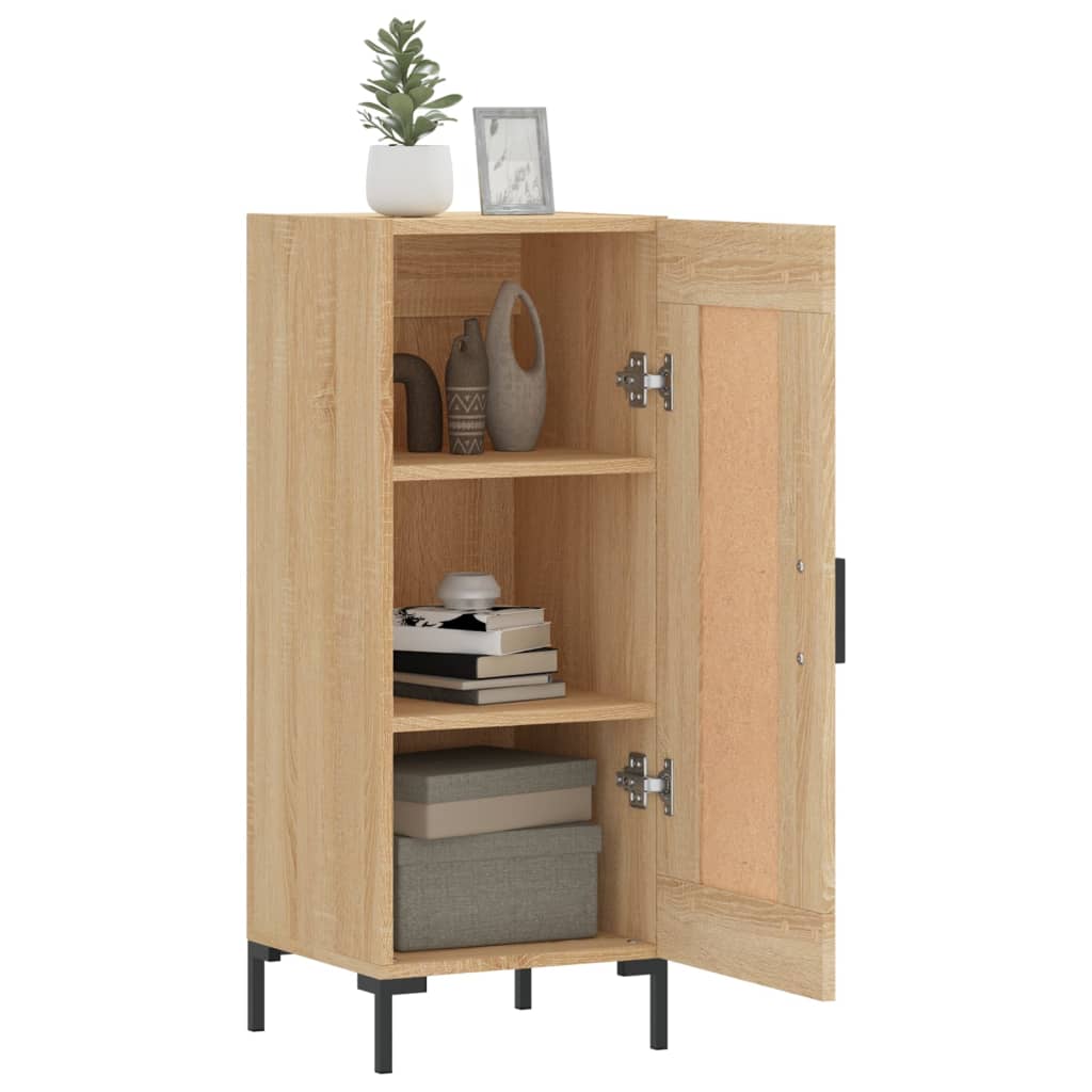 Sideboard Sonoma Oak 34.5x34x90 cm Engineered Wood