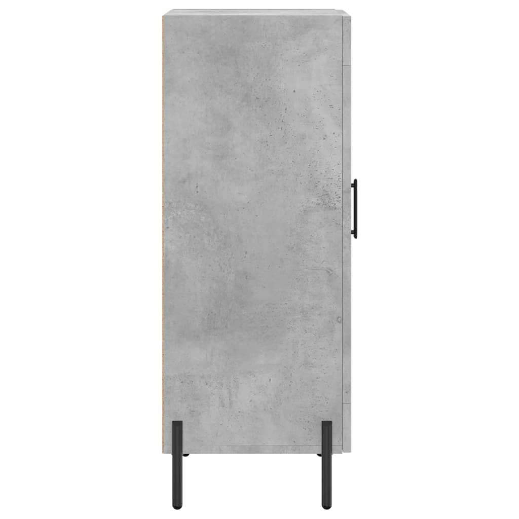 Sideboard Concrete Grey 34.5x34x90 cm Engineered Wood
