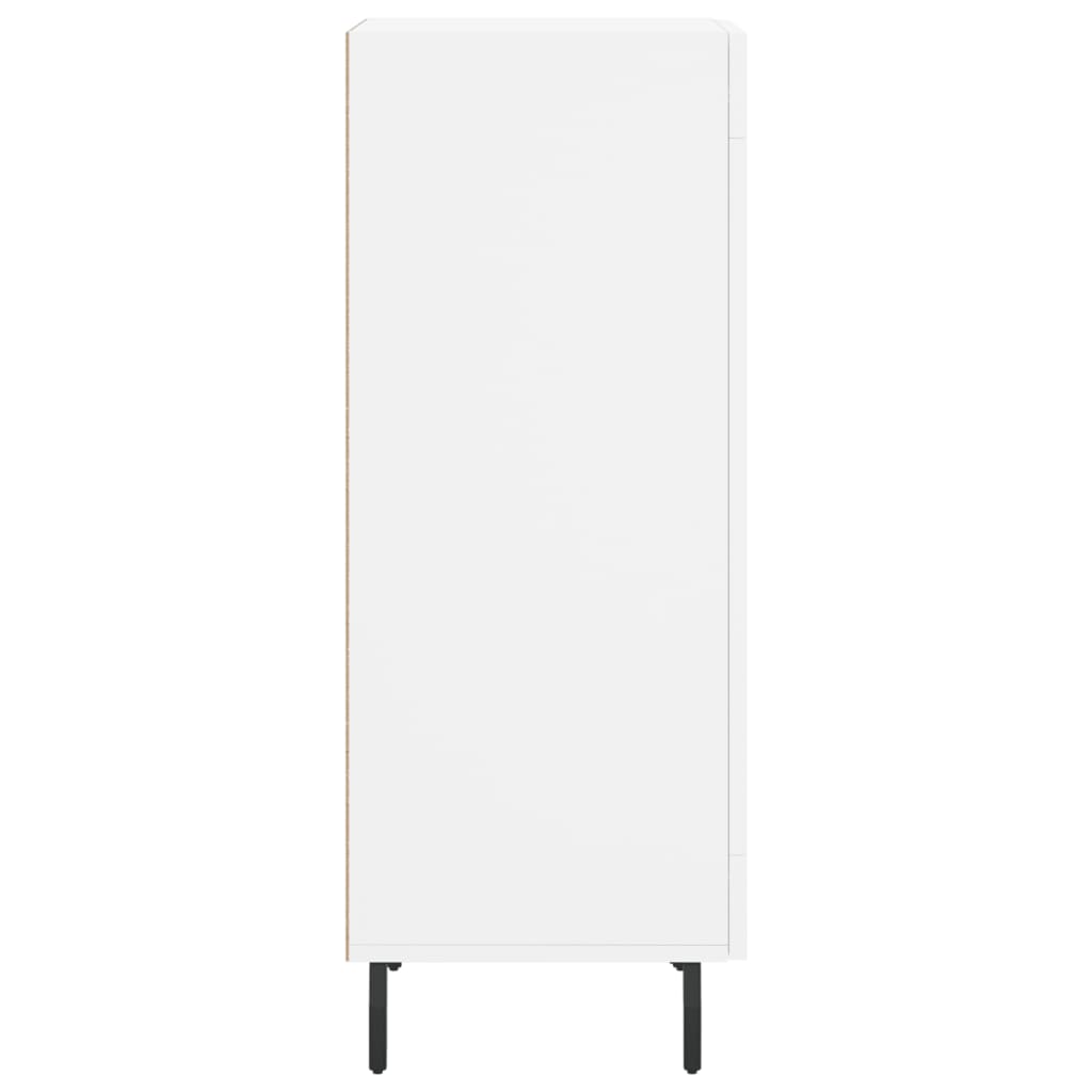 Sideboard White 34.5x34x90 cm Engineered Wood