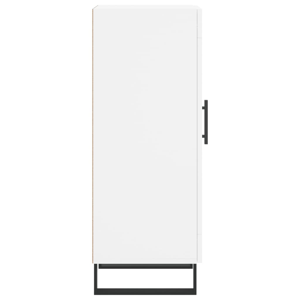 Sideboard White 34.5x34x90 cm Engineered Wood