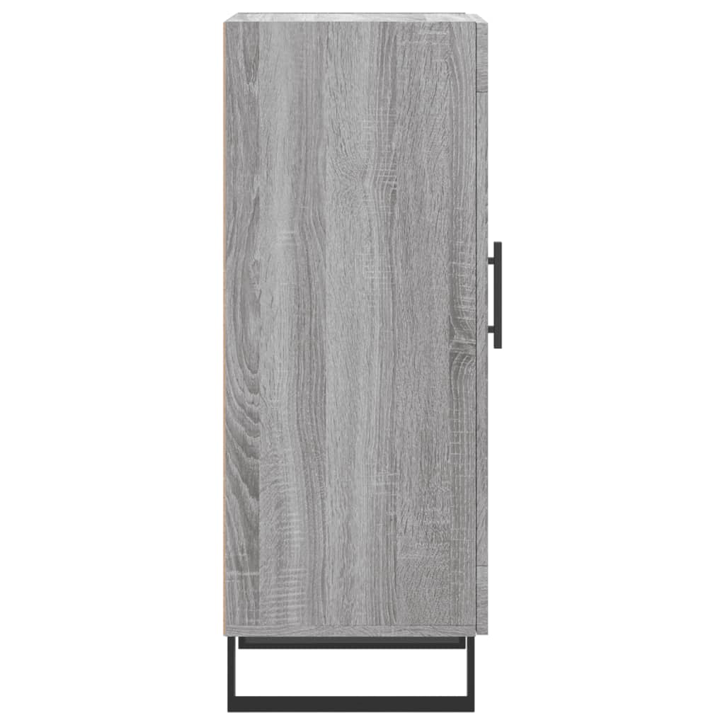 Sideboard Grey Sonoma 34.5x34x90 cm Engineered Wood