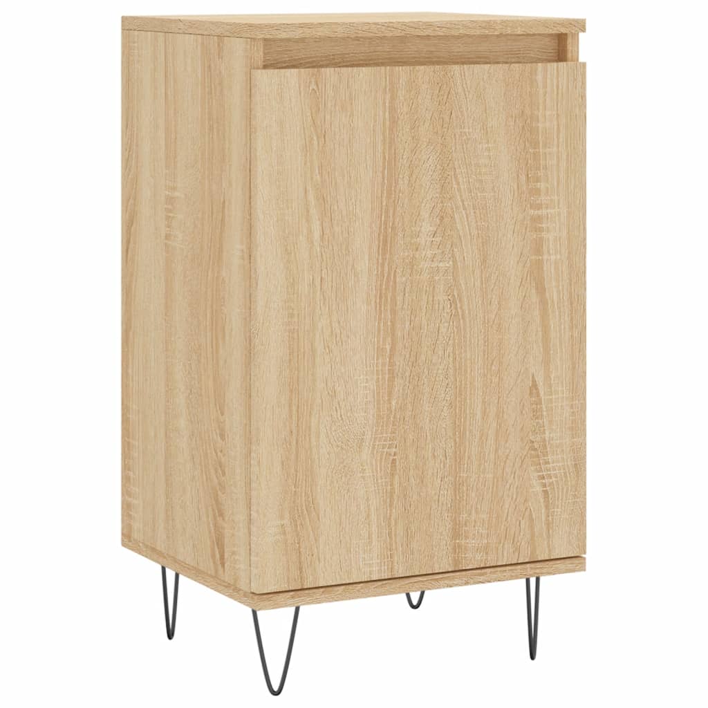 Sideboards 2 pcs Sonoma Oak 40x35x70 cm Engineered Wood