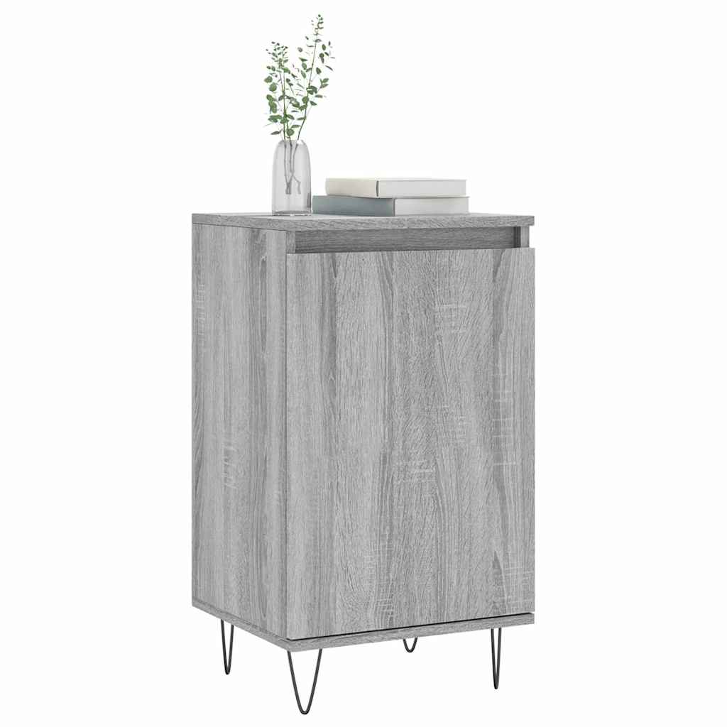 Sideboard Grey Sonoma 40x35x70 cm Engineered Wood