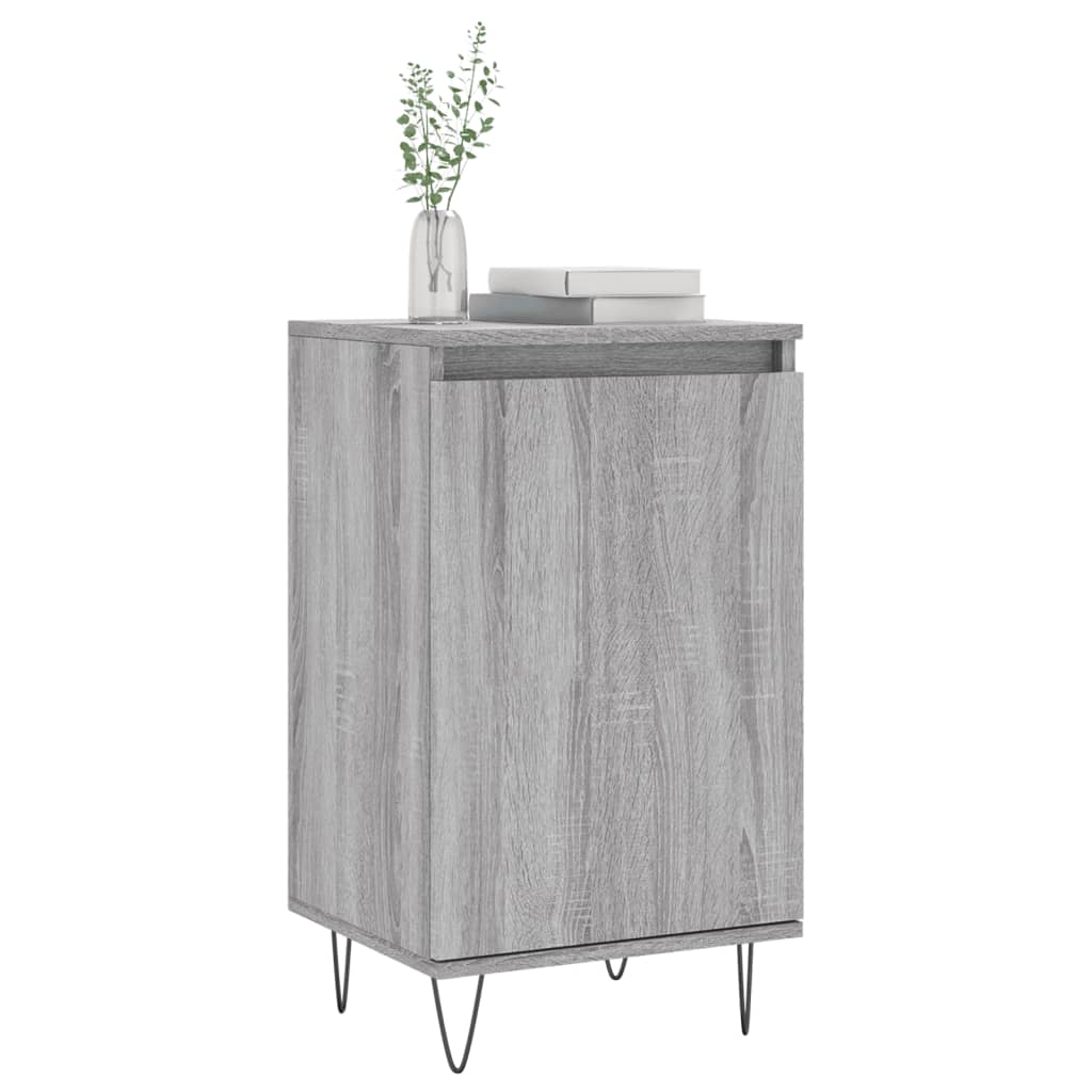 Sideboards 2 pcs Grey Sonoma 40x35x70 cm Engineered Wood