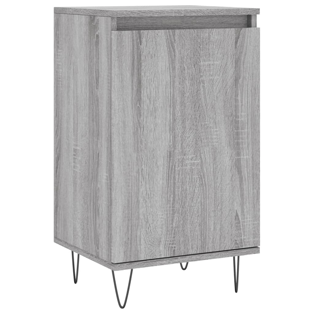 Sideboards 2 pcs Grey Sonoma 40x35x70 cm Engineered Wood