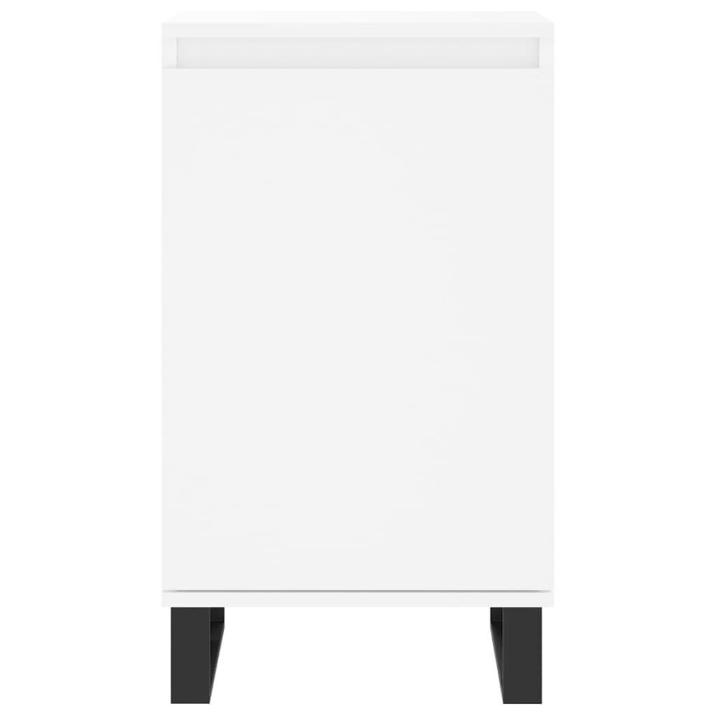 Sideboard White 40x35x70 cm Engineered Wood