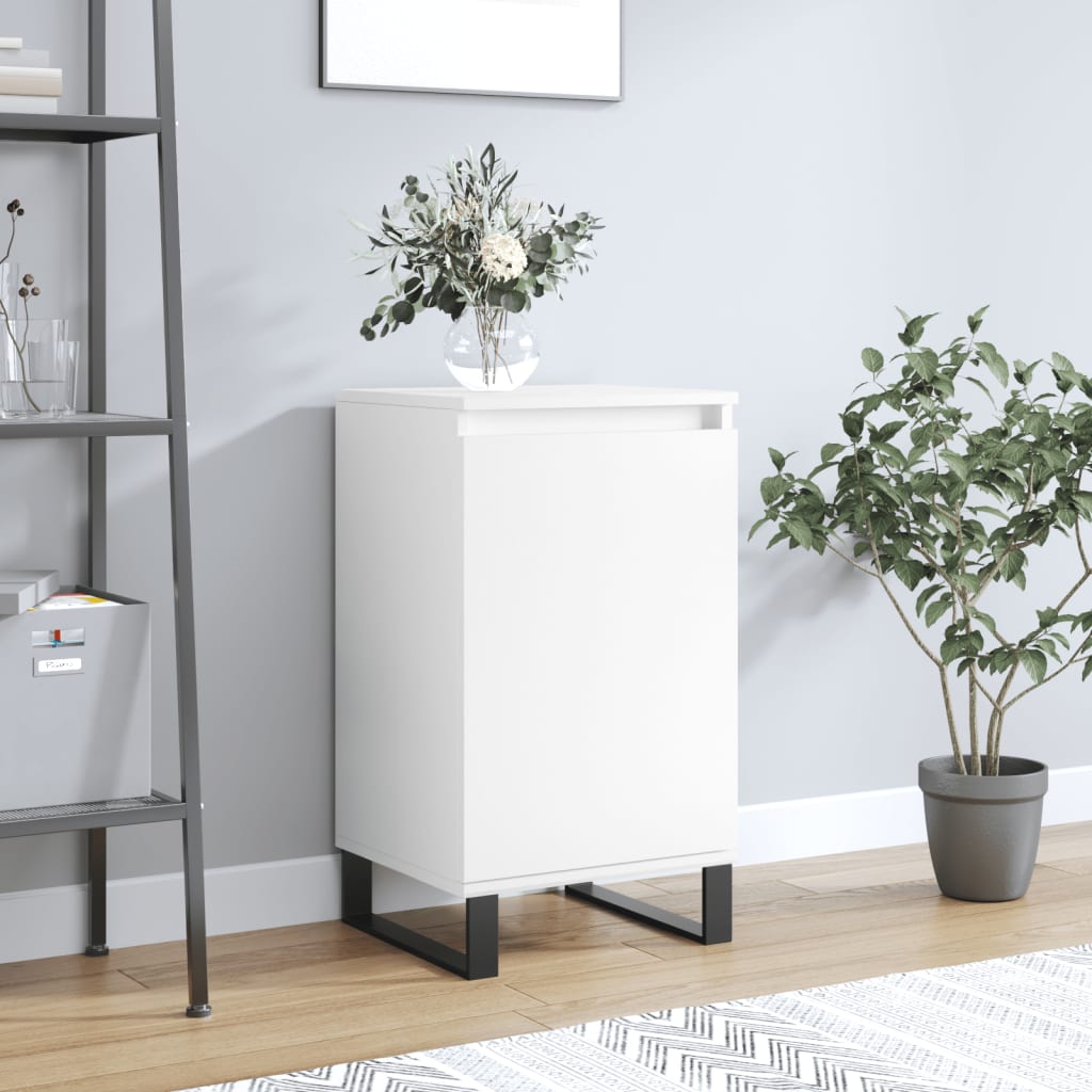 Sideboard White 40x35x70 cm Engineered Wood