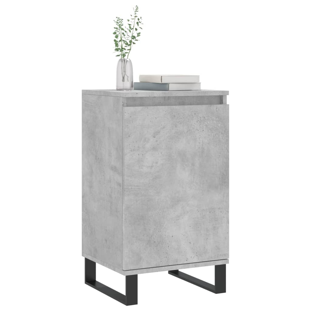 Sideboards 2 pcs Concrete Grey 40x35x70 cm Engineered Wood