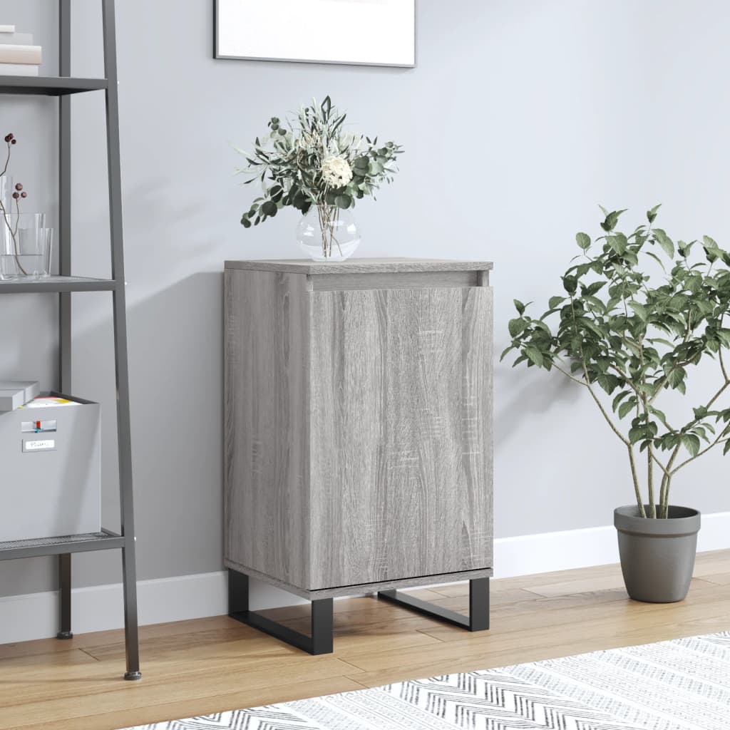 Sideboard Grey Sonoma 40x35x70 cm Engineered Wood