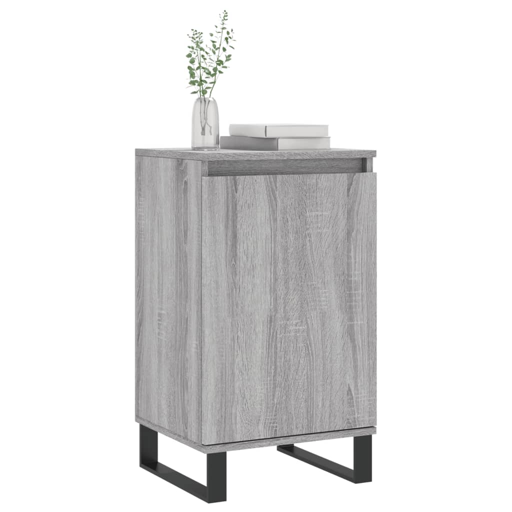Sideboards 2 pcs Grey Sonoma 40x35x70 cm Engineered Wood