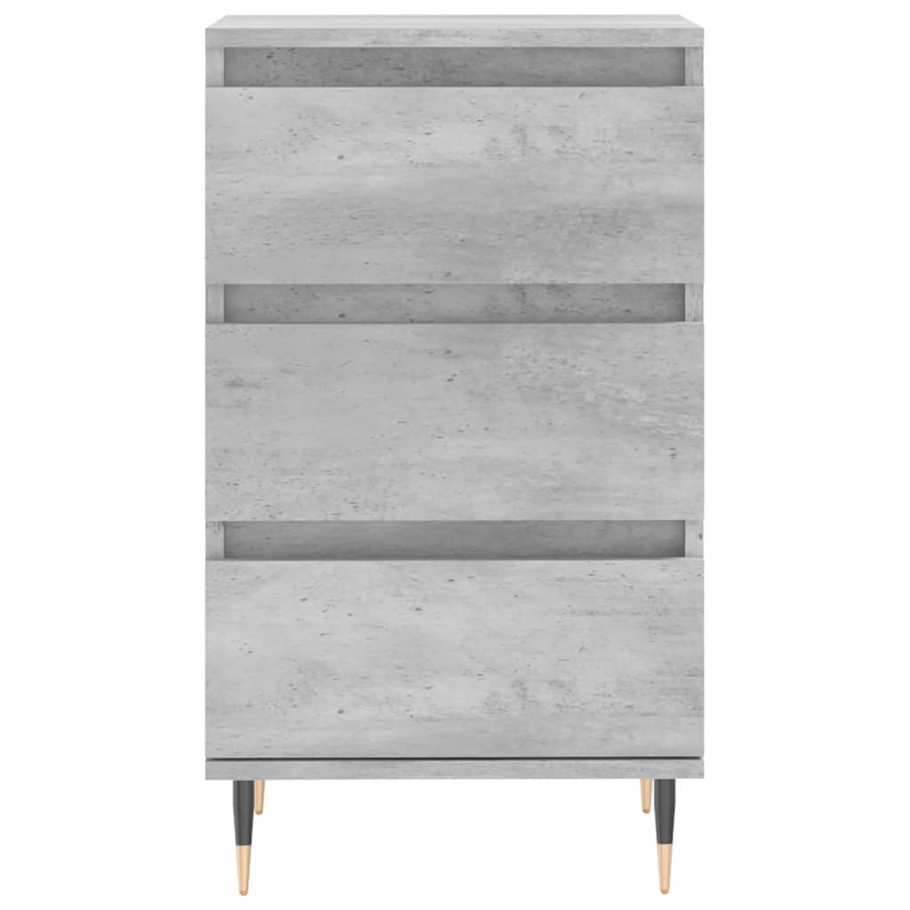 Sideboard Concrete Grey 40x35x70 cm Engineered Wood