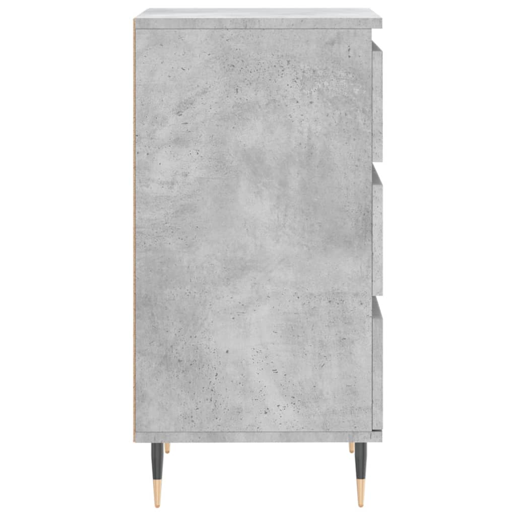 Sideboard Concrete Grey 40x35x70 cm Engineered Wood