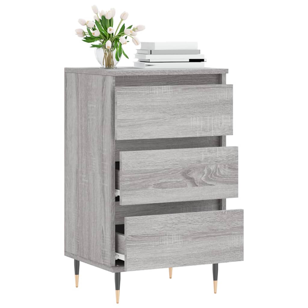 Sideboard Grey Sonoma 40x35x70 cm Engineered Wood