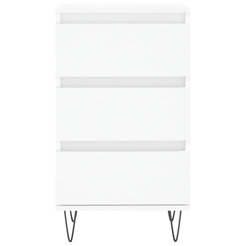 Sideboard White 40x35x70 cm Engineered Wood