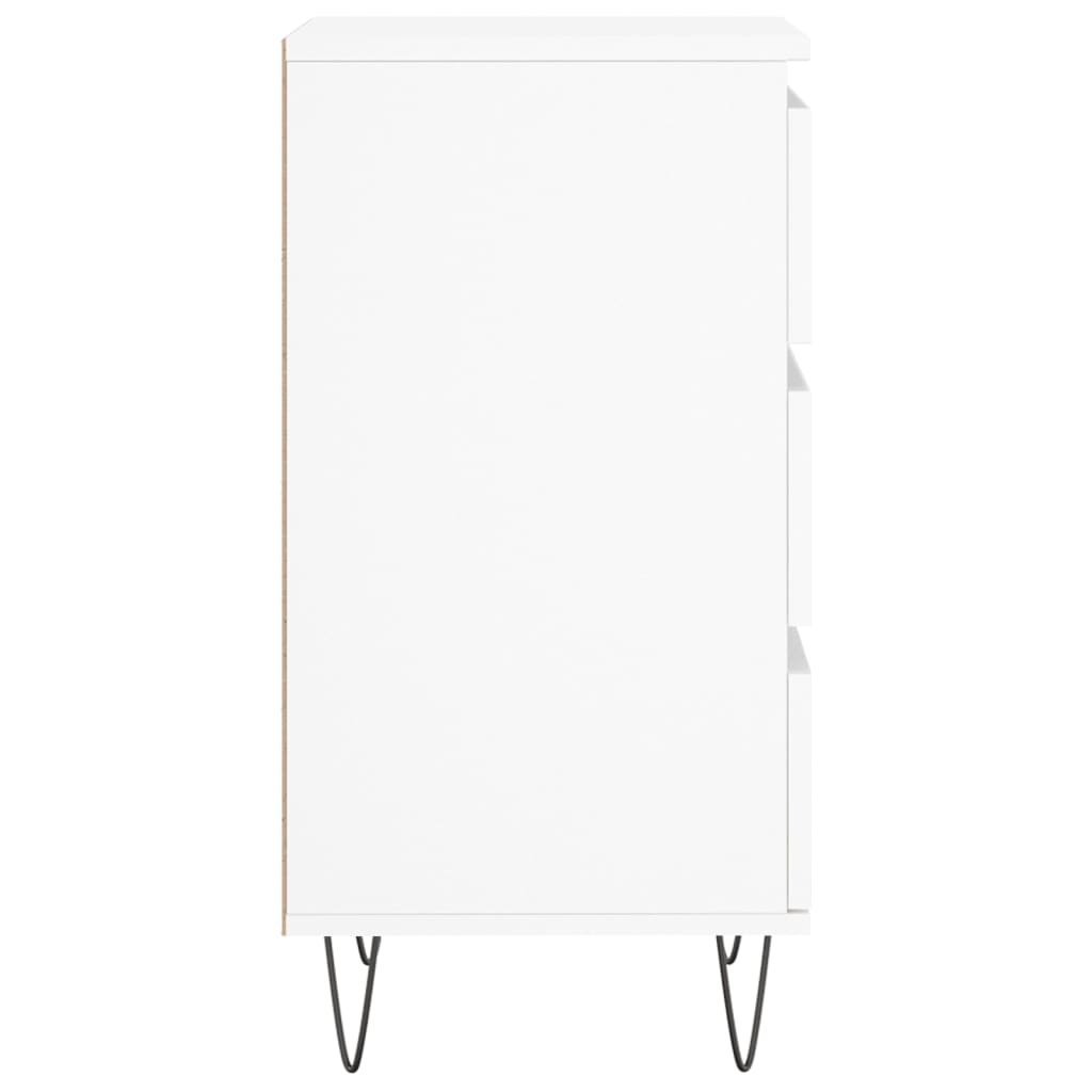 Sideboard White 40x35x70 cm Engineered Wood