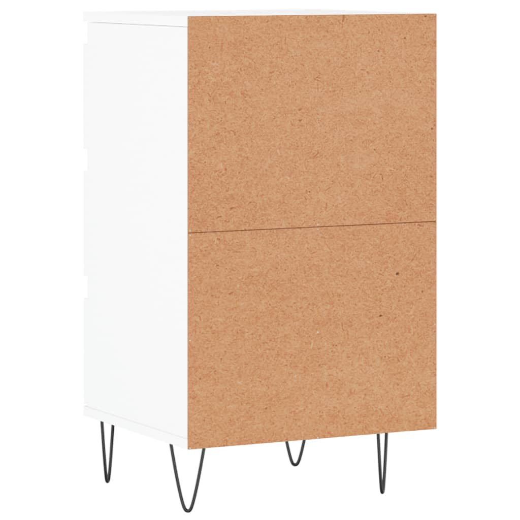 Sideboard White 40x35x70 cm Engineered Wood