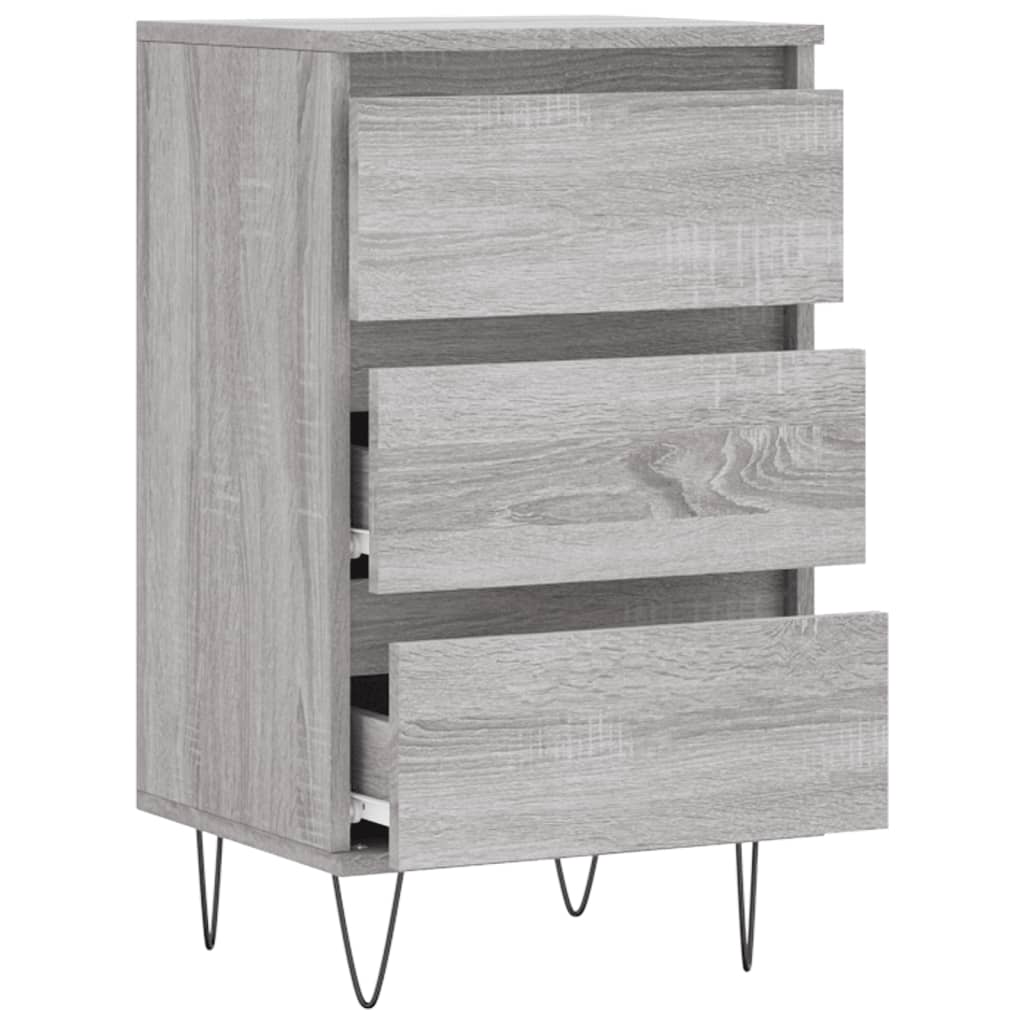 Sideboard Grey Sonoma 40x35x70 cm Engineered Wood