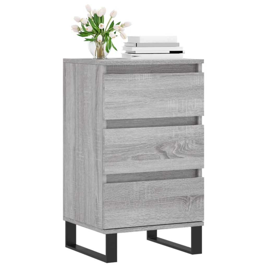 Sideboard Grey Sonoma 40x35x70 cm Engineered Wood