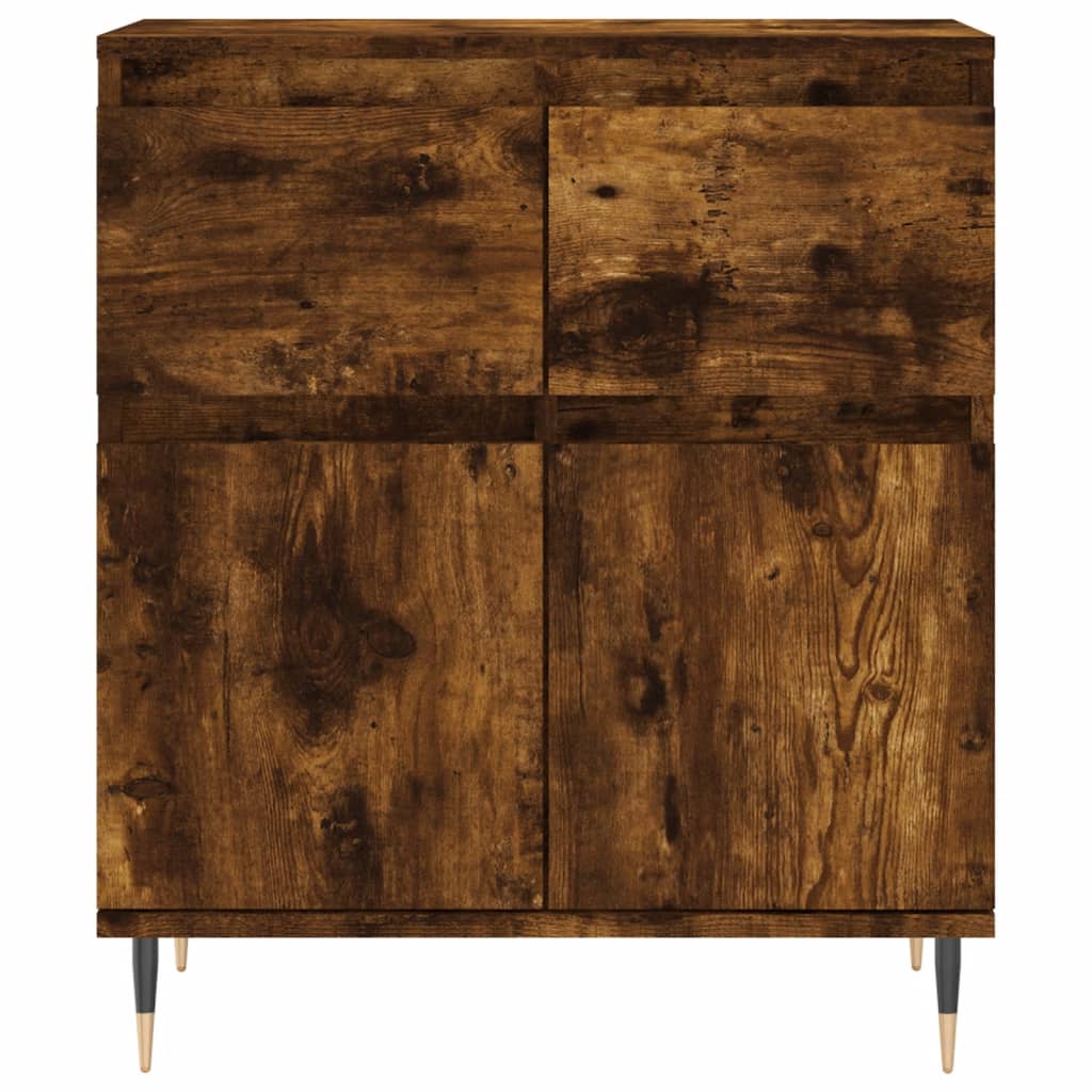 Sideboard Smoked Oak 60x35x70 cm Engineered Wood