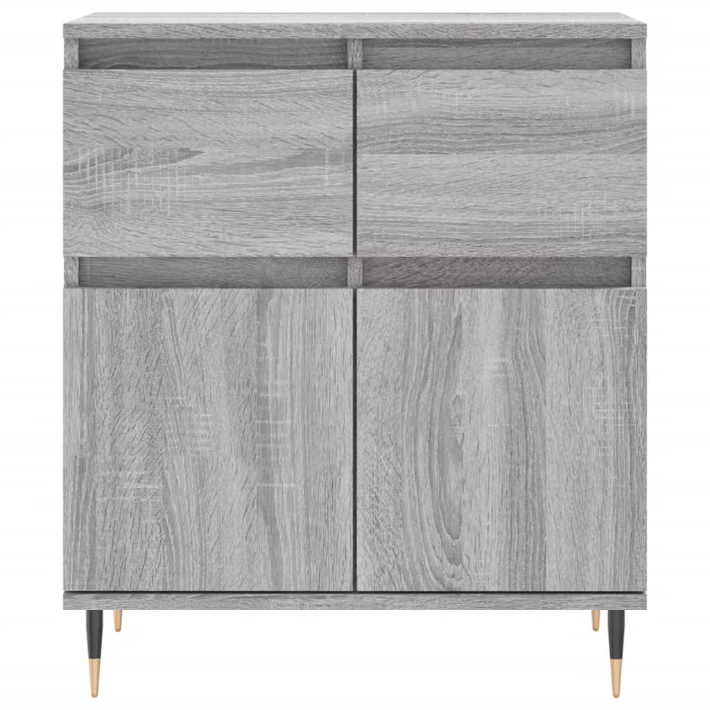 Sideboard Grey Sonoma 60x35x70 cm Engineered Wood
