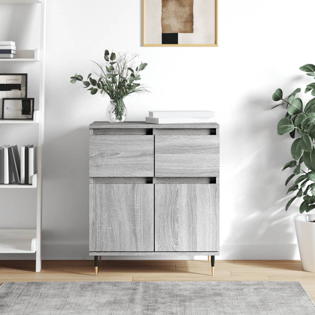 Sideboard Grey Sonoma 60x35x70 cm Engineered Wood
