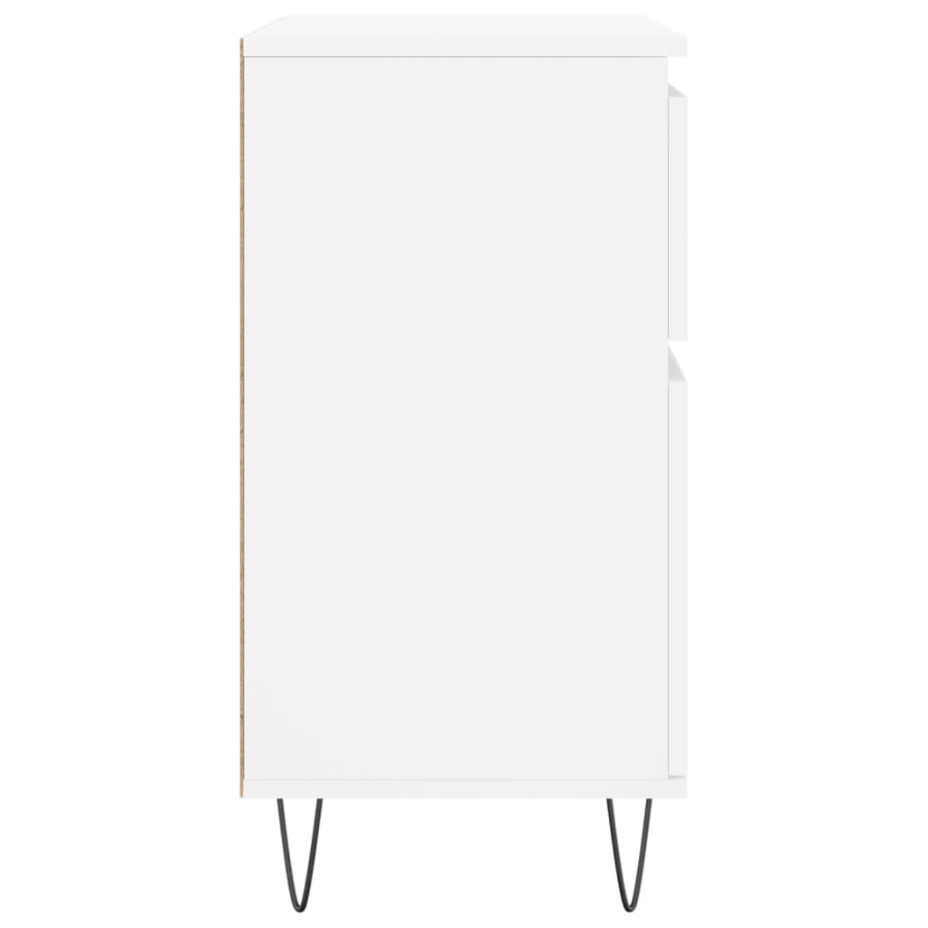 Sideboard White 60x35x70 cm Engineered Wood