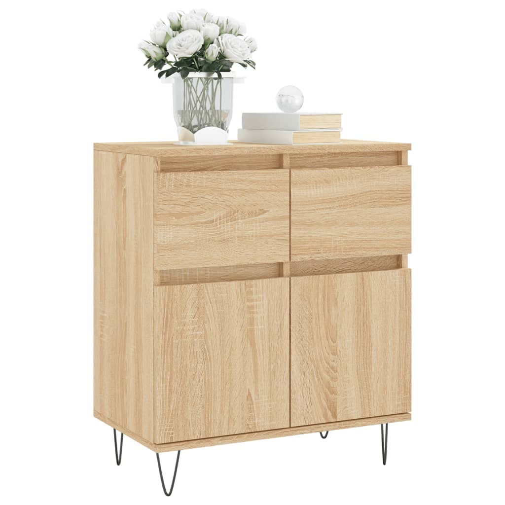Sideboard Sonoma Oak 60x35x70 cm Engineered Wood