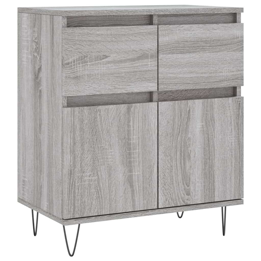 Sideboard Grey Sonoma 60x35x70 cm Engineered Wood