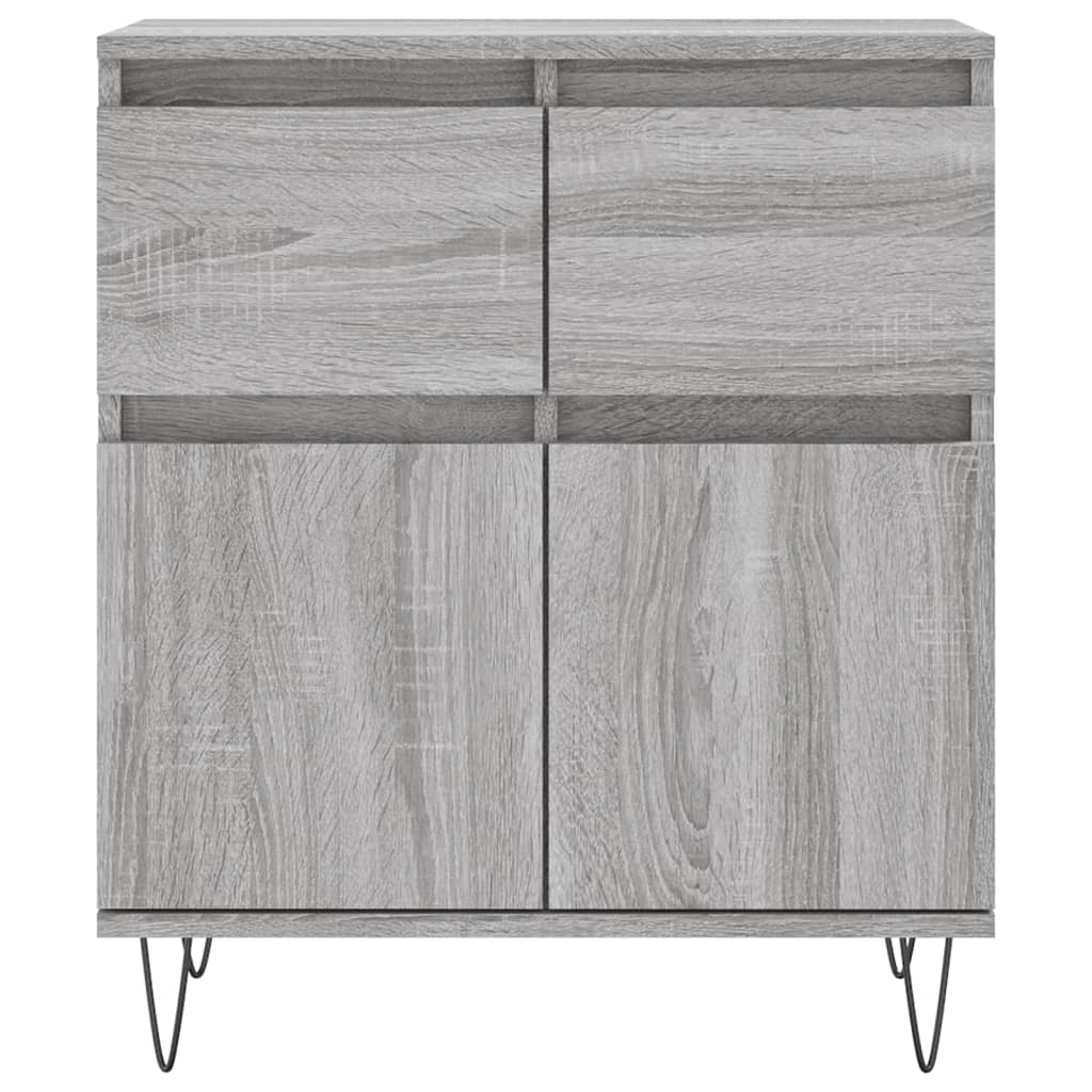 Sideboard Grey Sonoma 60x35x70 cm Engineered Wood