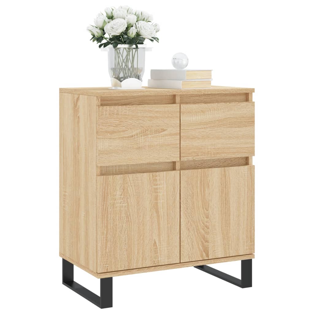 Sideboard Sonoma Oak 60x35x70 cm Engineered Wood