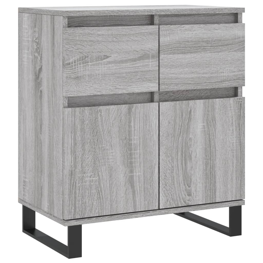 Sideboard Grey Sonoma 60x35x70 cm Engineered Wood