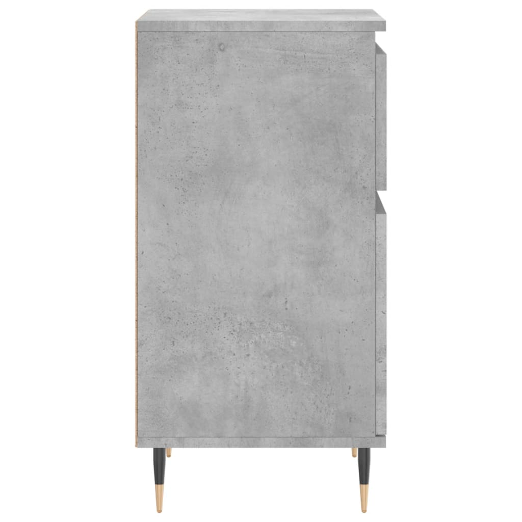 Sideboard Concrete Grey 40x35x70 cm Engineered Wood