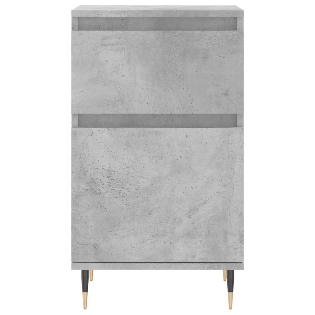 Sideboards 2 pcs Concrete Grey 40x35x70 cm Engineered Wood
