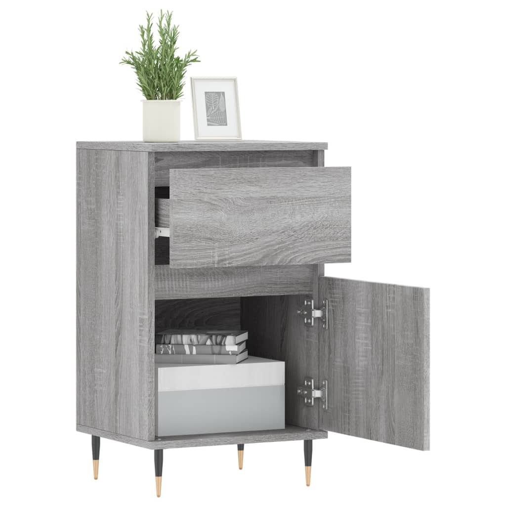 Sideboard Grey Sonoma 40x35x70 cm Engineered Wood