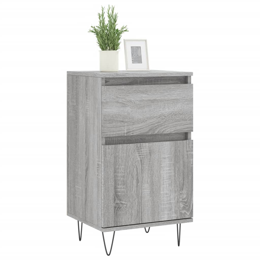 Sideboard Grey Sonoma 40x35x70 cm Engineered Wood