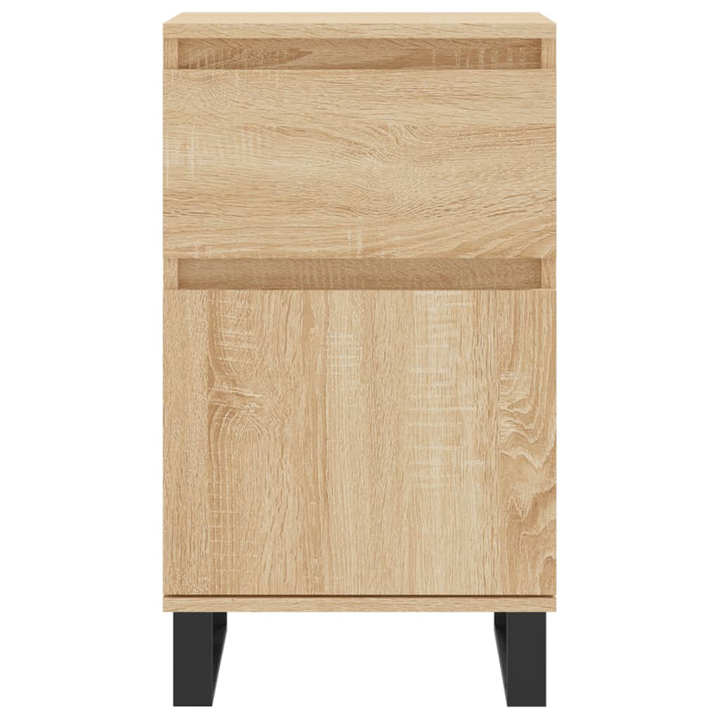 Sideboards 2 pcs Sonoma Oak 40x35x70 cm Engineered Wood