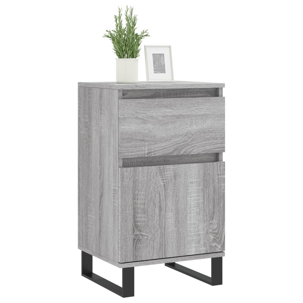 Sideboard Grey Sonoma 40x35x70 cm Engineered Wood