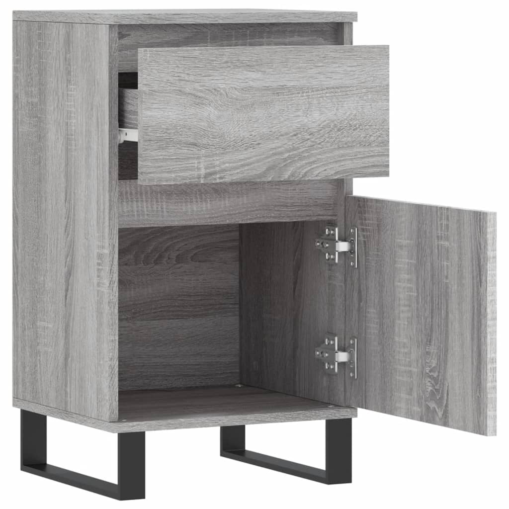 Sideboard Grey Sonoma 40x35x70 cm Engineered Wood