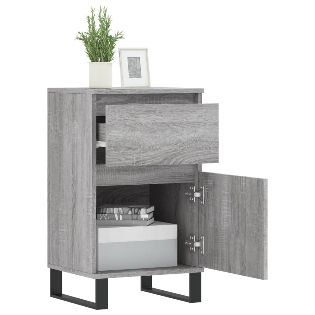 Sideboards 2 pcs Grey Sonoma 40x35x70 cm Engineered Wood