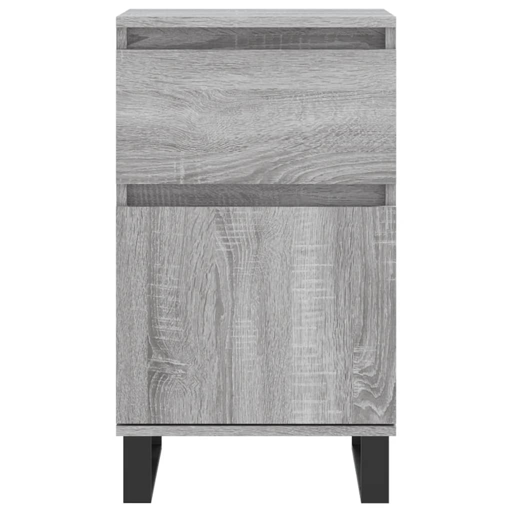 Sideboards 2 pcs Grey Sonoma 40x35x70 cm Engineered Wood