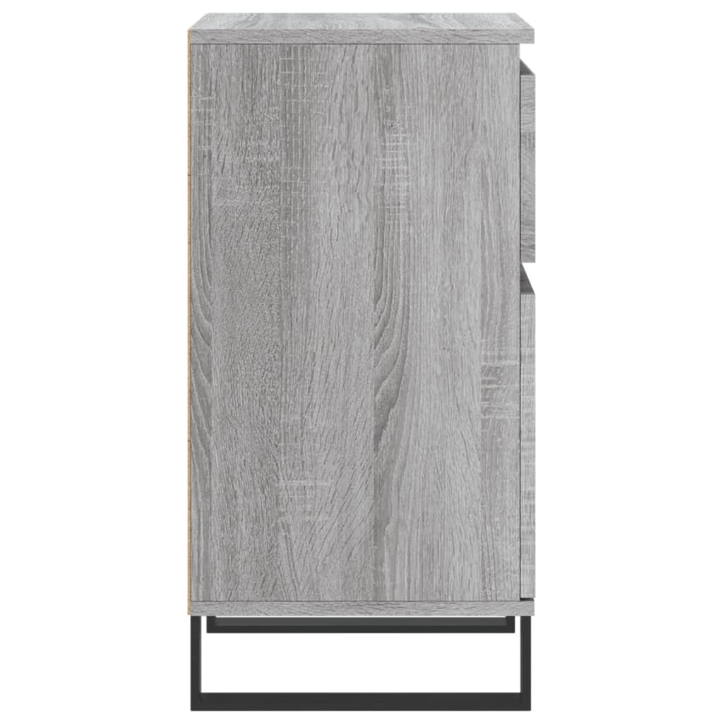Sideboards 2 pcs Grey Sonoma 40x35x70 cm Engineered Wood