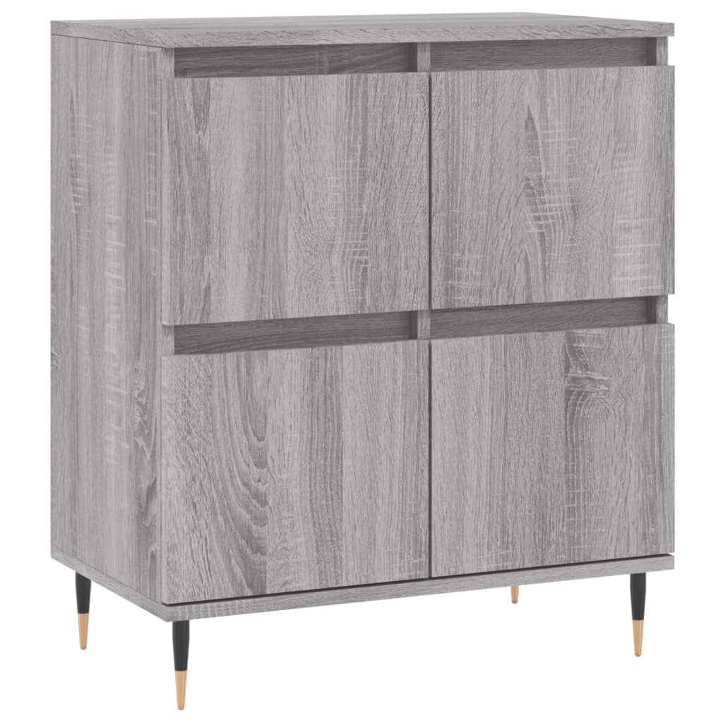 Sideboard Grey Sonoma 60x35x70 cm Engineered Wood