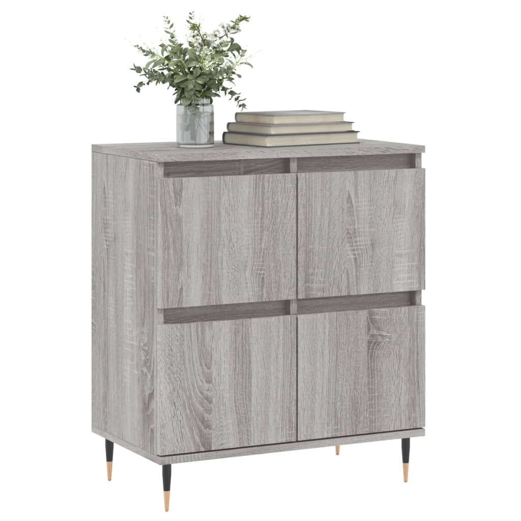 Sideboard Grey Sonoma 60x35x70 cm Engineered Wood